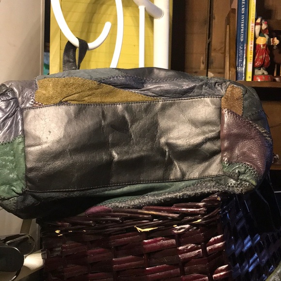 80’s patchwork Purse - Picture 3 of 3